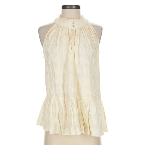Apiece Apart • Elegant Cream Sleeveless Top - Picture 1 of 3